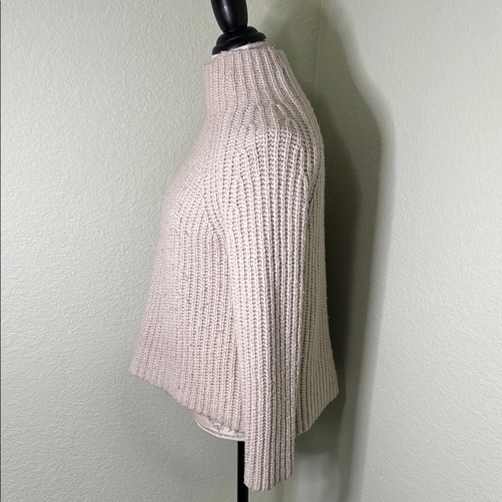 Theory Cream Cashmere Wool Sweater - Picture 2 of 6